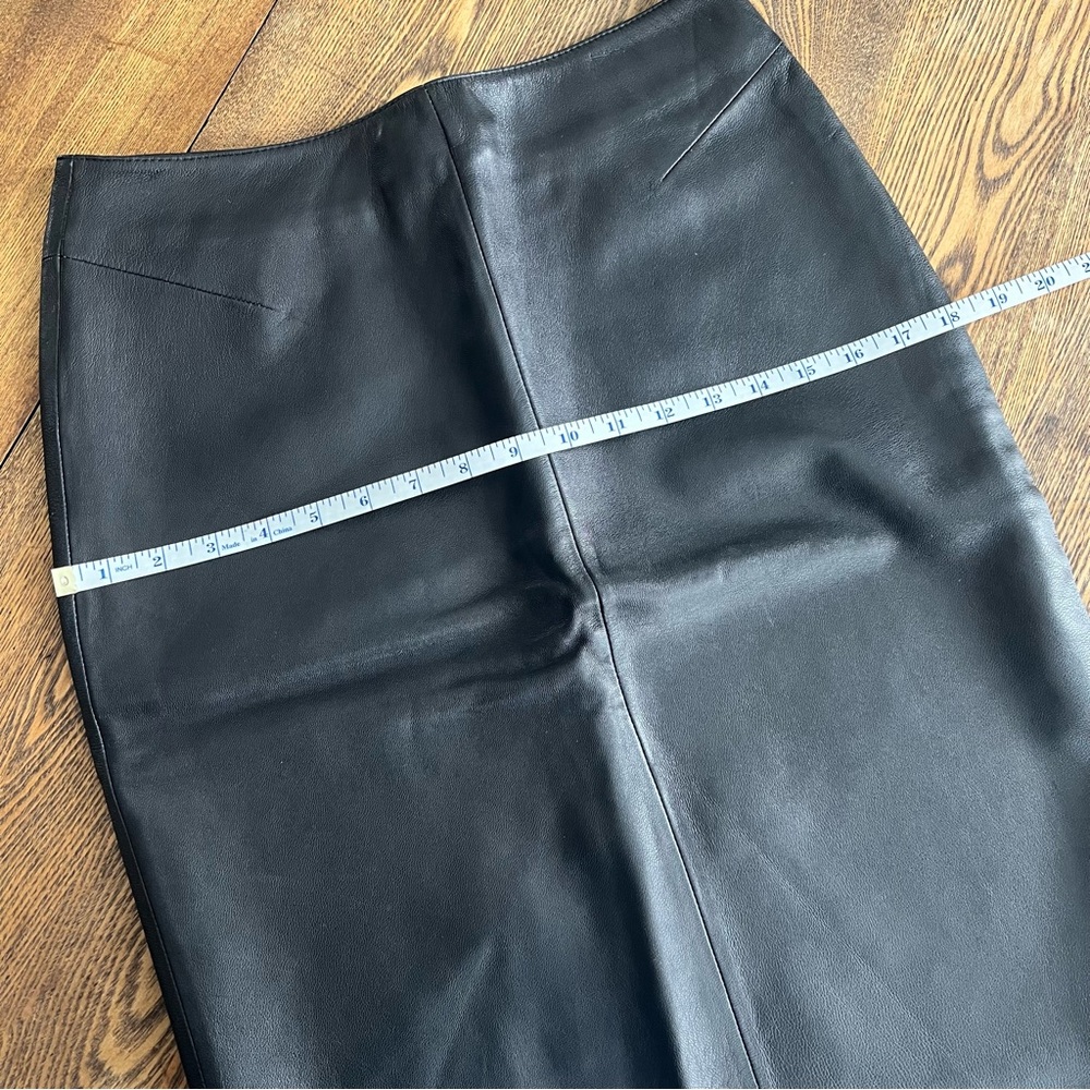 Wilsons Leather Black Pencil Skirt - Picture 7 of 8